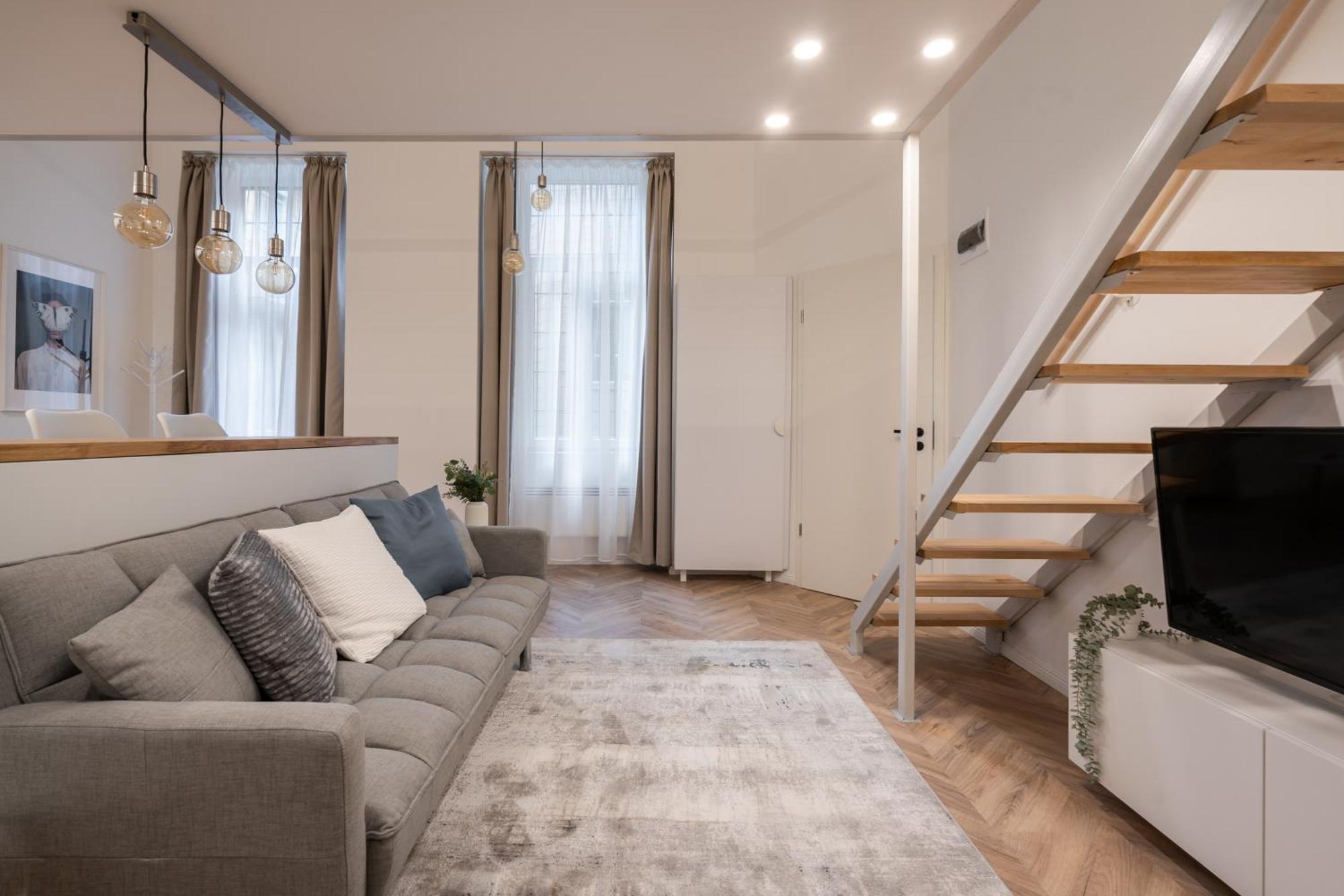 K33- Boutique Apartments, Best Location, By Bqa Budapest Rom bilde